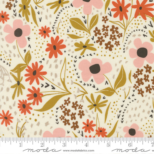 Night Owl - Feedsack Floral - Cloud - SKU# 48422-11