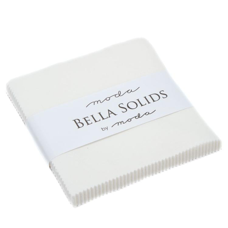 Bella Solids Charm Pack - Off White - 9900PP-200