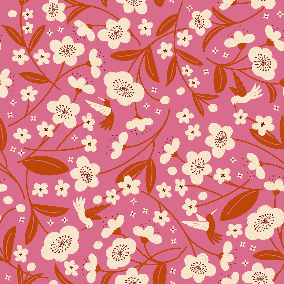 Persimmon by Rashida Coleman Hale for Ruby Star Society - Blossoms - Hibiscus - RS1121-11