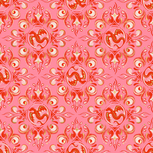 Fireglow - Emblem - Dark Ruby Metallic - SKU:RS2136-12M