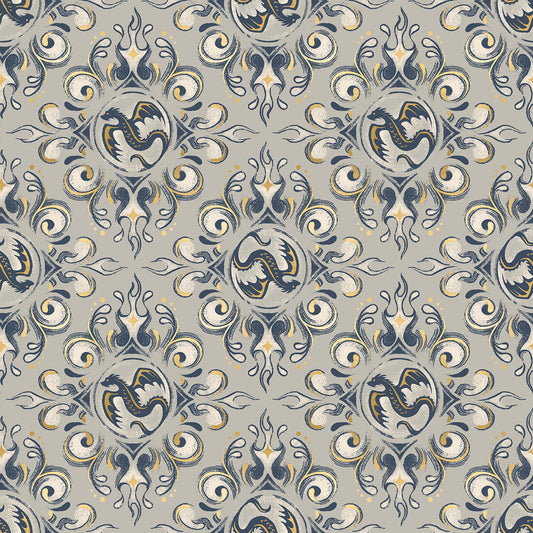Fireglow - Emblem - Oyster Metallic - SKU:RS2136-13M