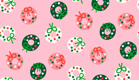 Merry Happy by Kimberly Kight for Ruby Star Society - Bough Down - Melody Pink - RS3099-13