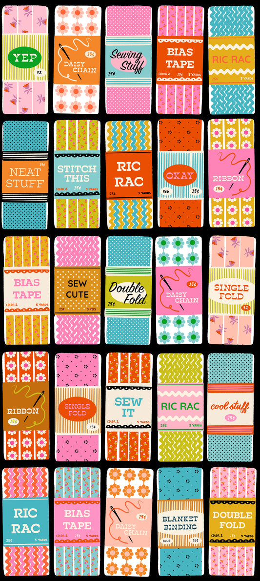 Sew Cute in Soft Black – 1-800 Notion by Ruby Star Society
