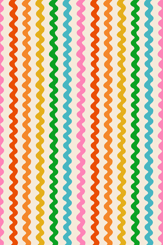 Ric Rac in Shell fabric from 1-800 Notion by Ruby Star Society