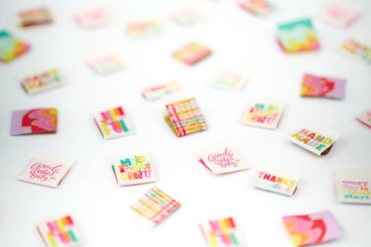 Good Vibes Label Pack - Renaissance Ribbons