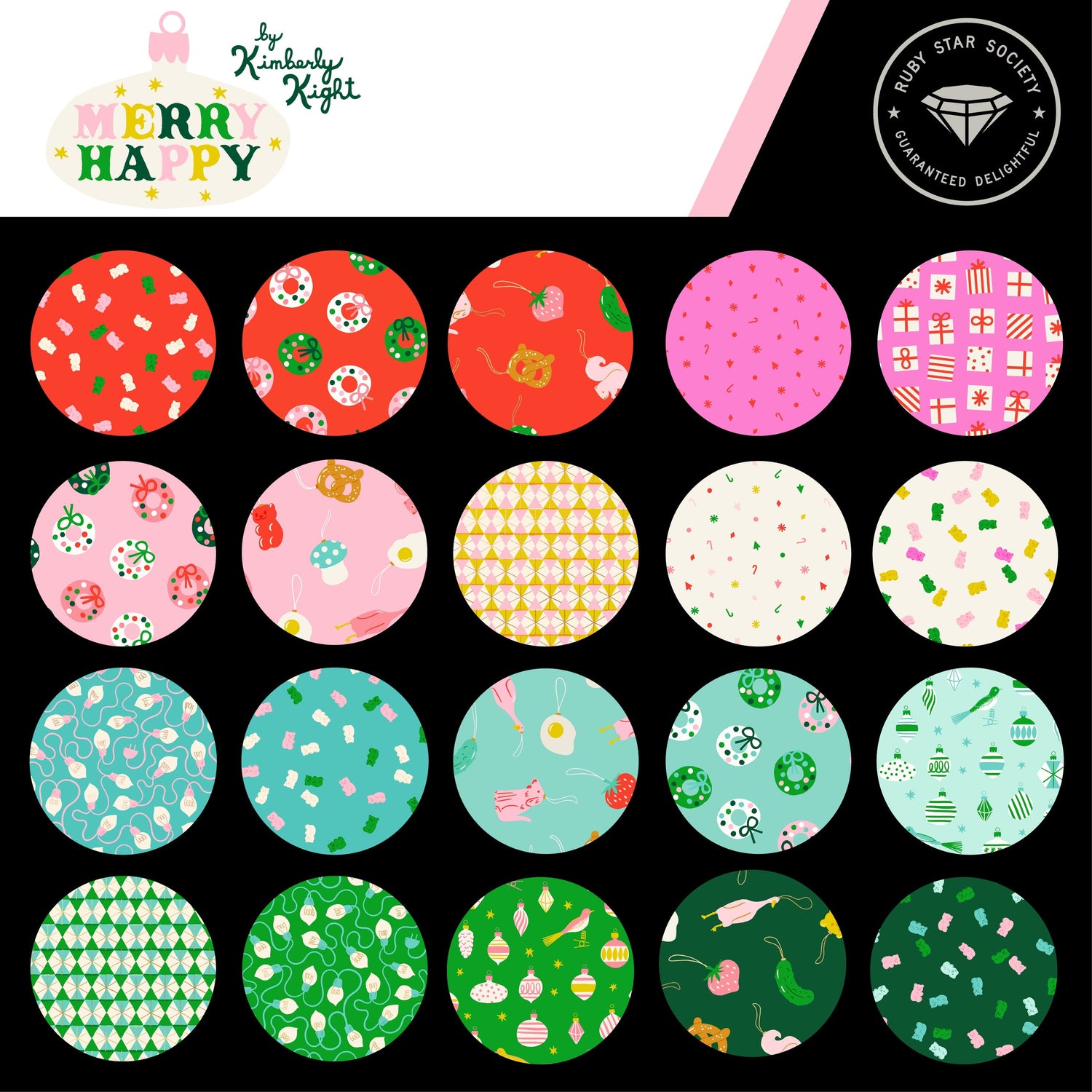 Merry Happy by Kimberly Kight for Ruby Star Society
