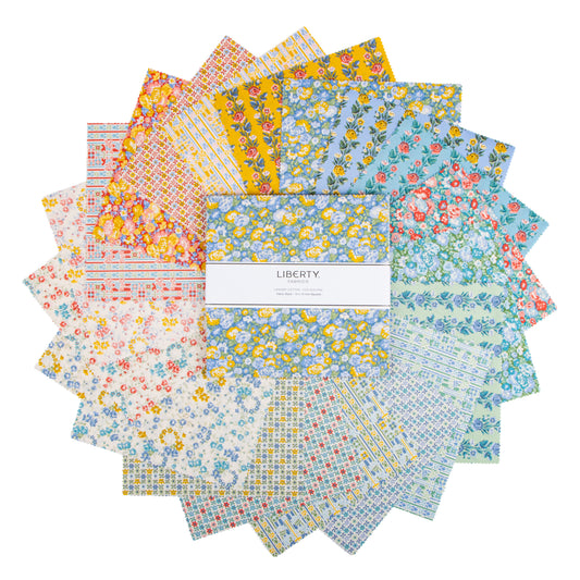 Palace Gardens - Liberty of London - Lasenby Quilting Cotton - 10" Stacker