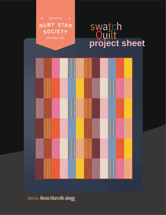 Free Quilt Pattern - Swatch Quilt - Ruby Star Society