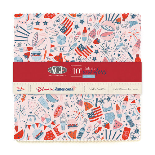Bloomin Americana - 10" Fabric Wonders by Art Gallery Studios