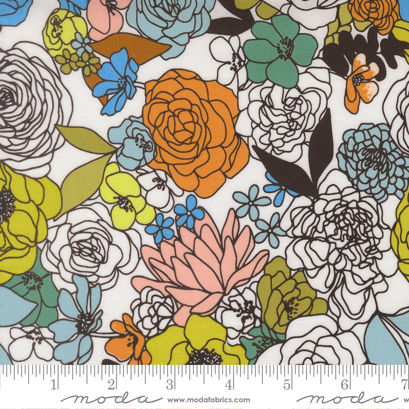 True to Hue - Hidden Facet Floral - Love Dove - 11560-11