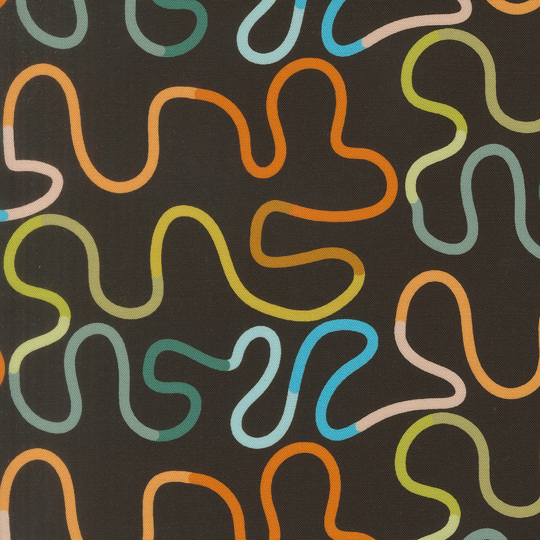 True to Hue - Venture Stripes - Black as Night - 11564-12