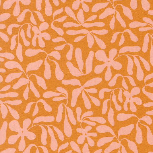 True to Hue - Obsura Florals - Marmalade - 11565-17