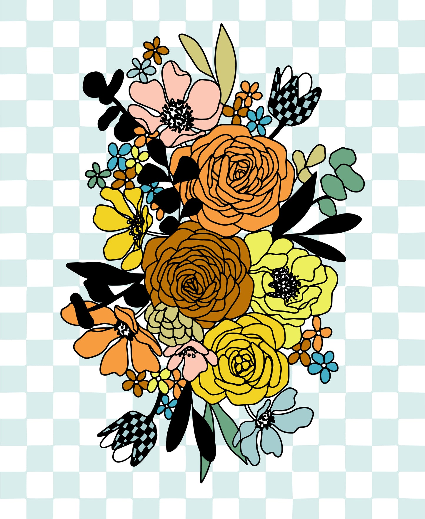 True to Hue - Chromatic Muse Panel - Dusty Sky - 11567-15