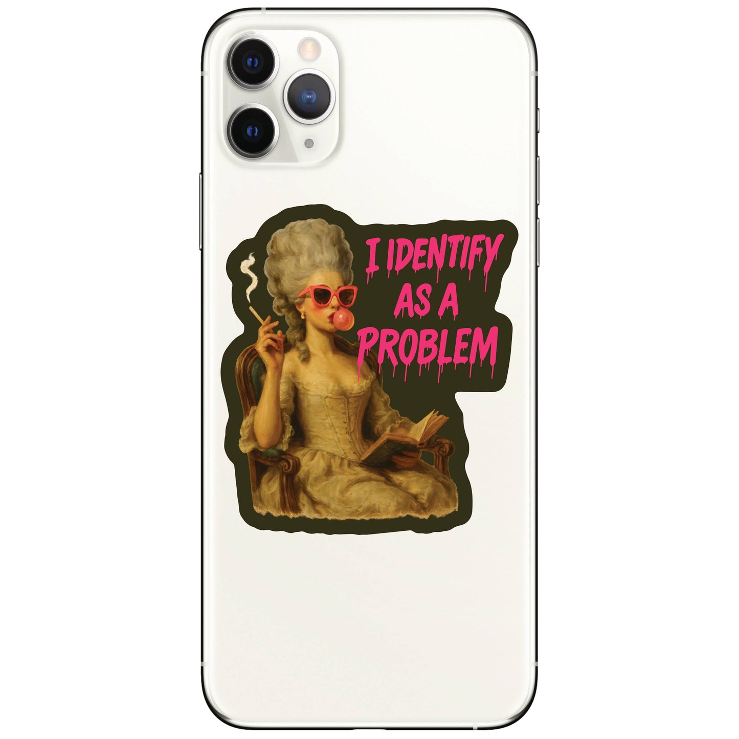 Feminist Rights Funny Humor Book High Quality Vinyl Sticker
