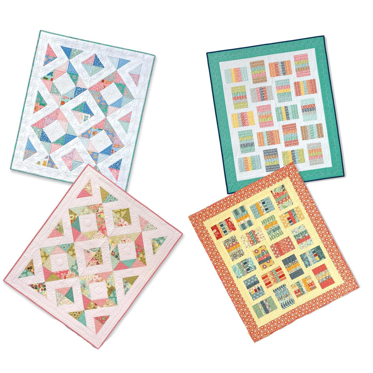 3 Times the Charm Quilt Pattern Book 2