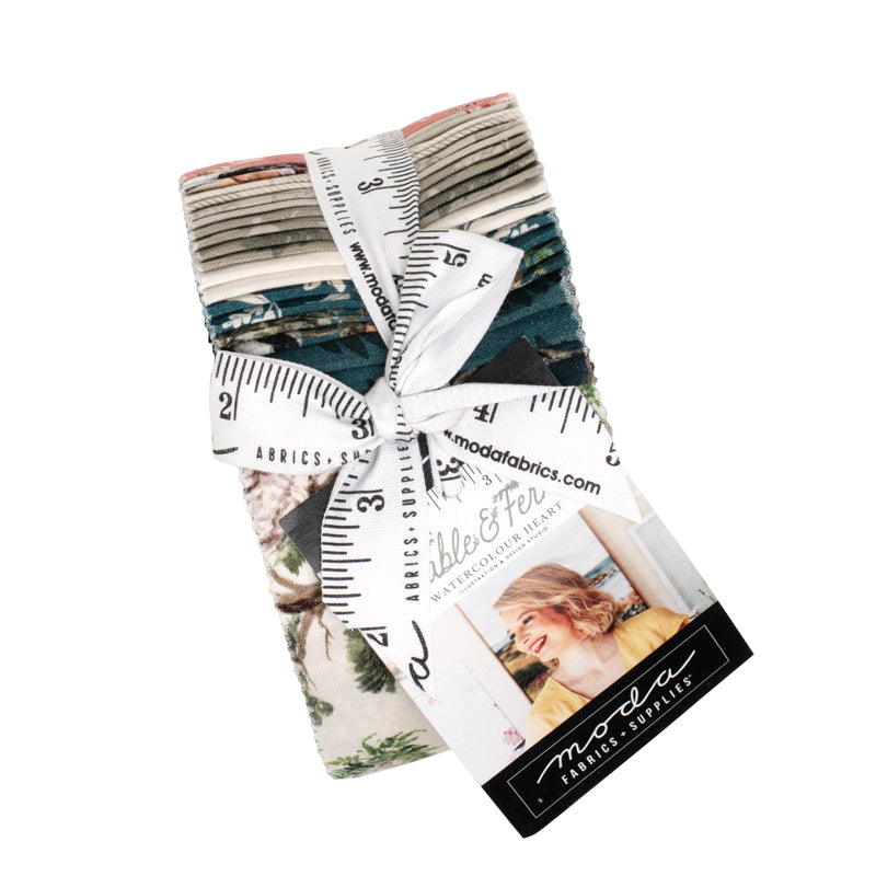 Fable & Fern Jelly Roll by Watercolour Heart for Moda Fabrics
