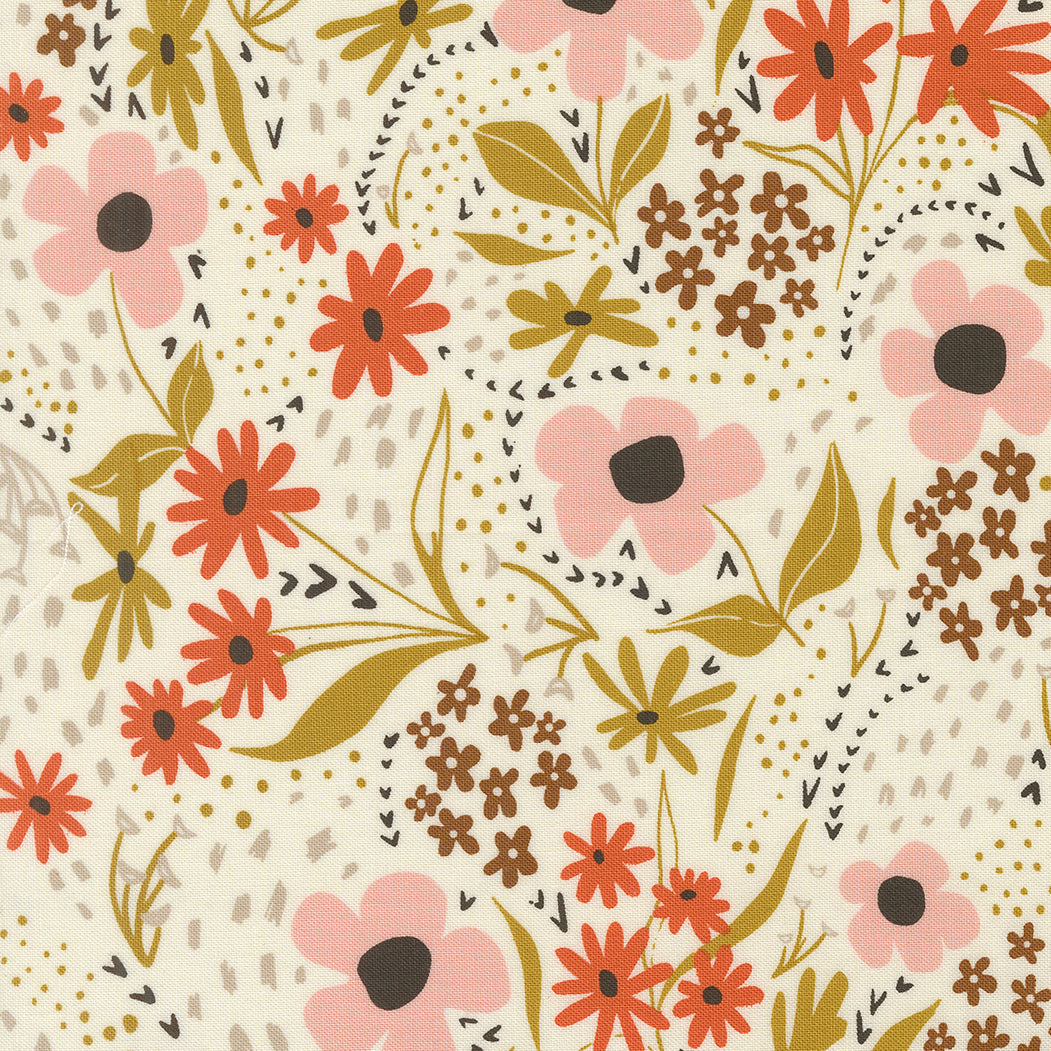 Night Owl - Feedsack Floral - Cloud - SKU# 48422-11