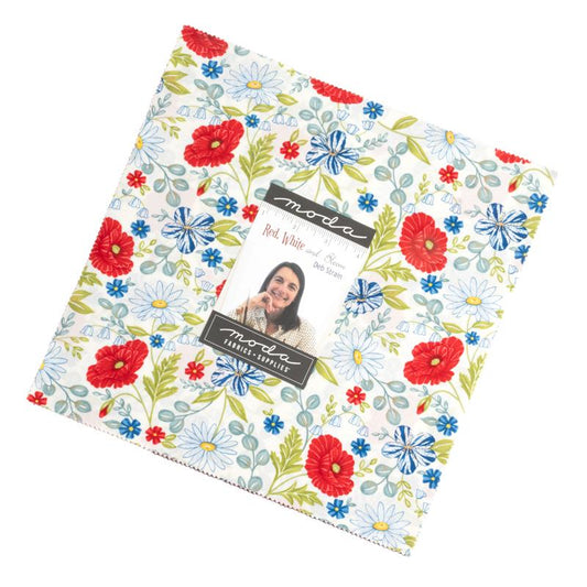 Red White and Bloom by Deb Strain - LayerCake - 56110LC