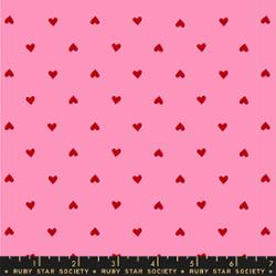 Trinketry by Melody Miller for Ruby Star Society - Hearts in Flamingo - RS0091-27