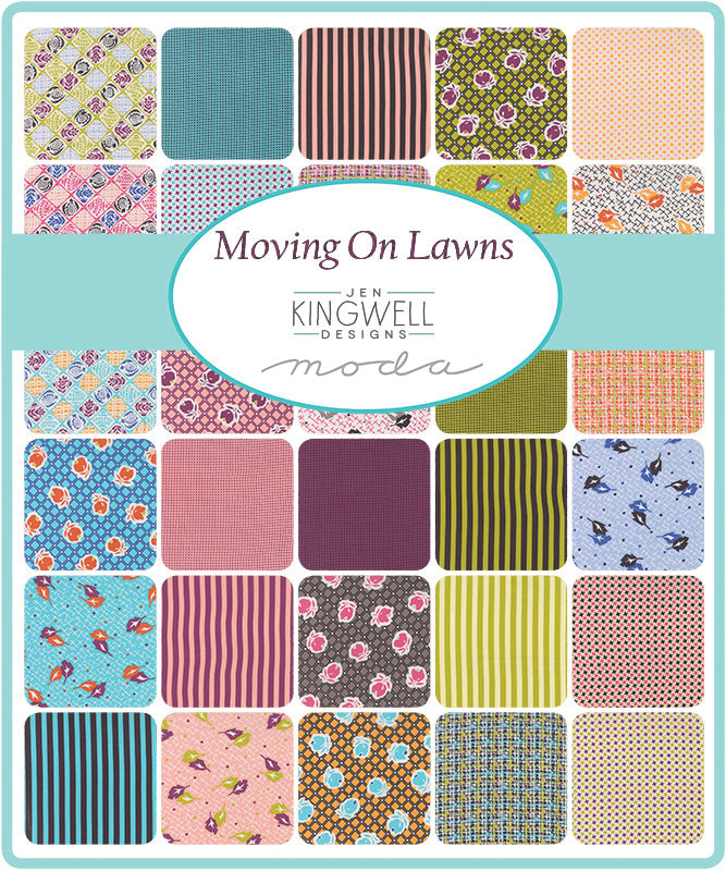 Moving On Lawns by Jen Kingwell - Layer Cake - 18121LC