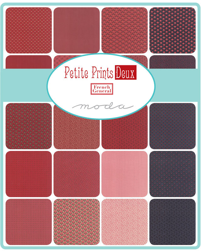 Petite Prints Deux by French General - Jelly Roll - 13750JR