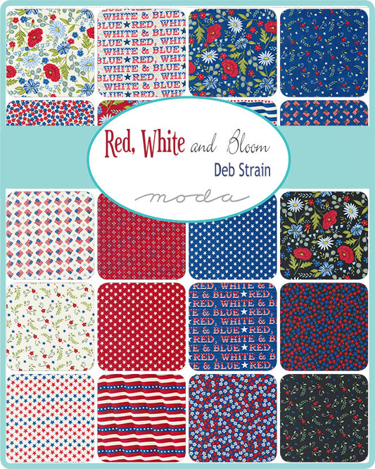 Red White and Bloom by Deb Strain - LayerCake - 56110LC