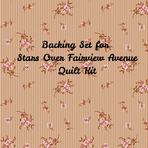 Backing Set for Stars over Fairview Avenue