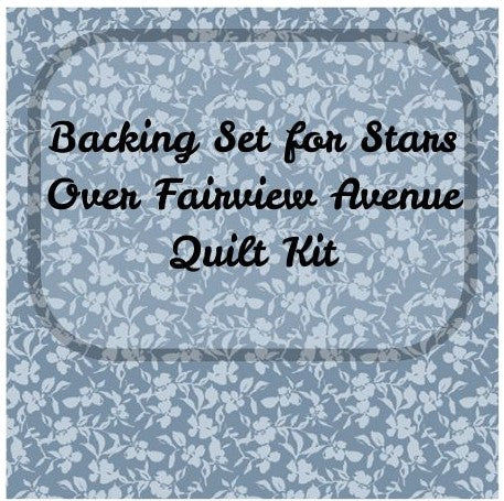 Backing Set for Stars over Fairview Avenue