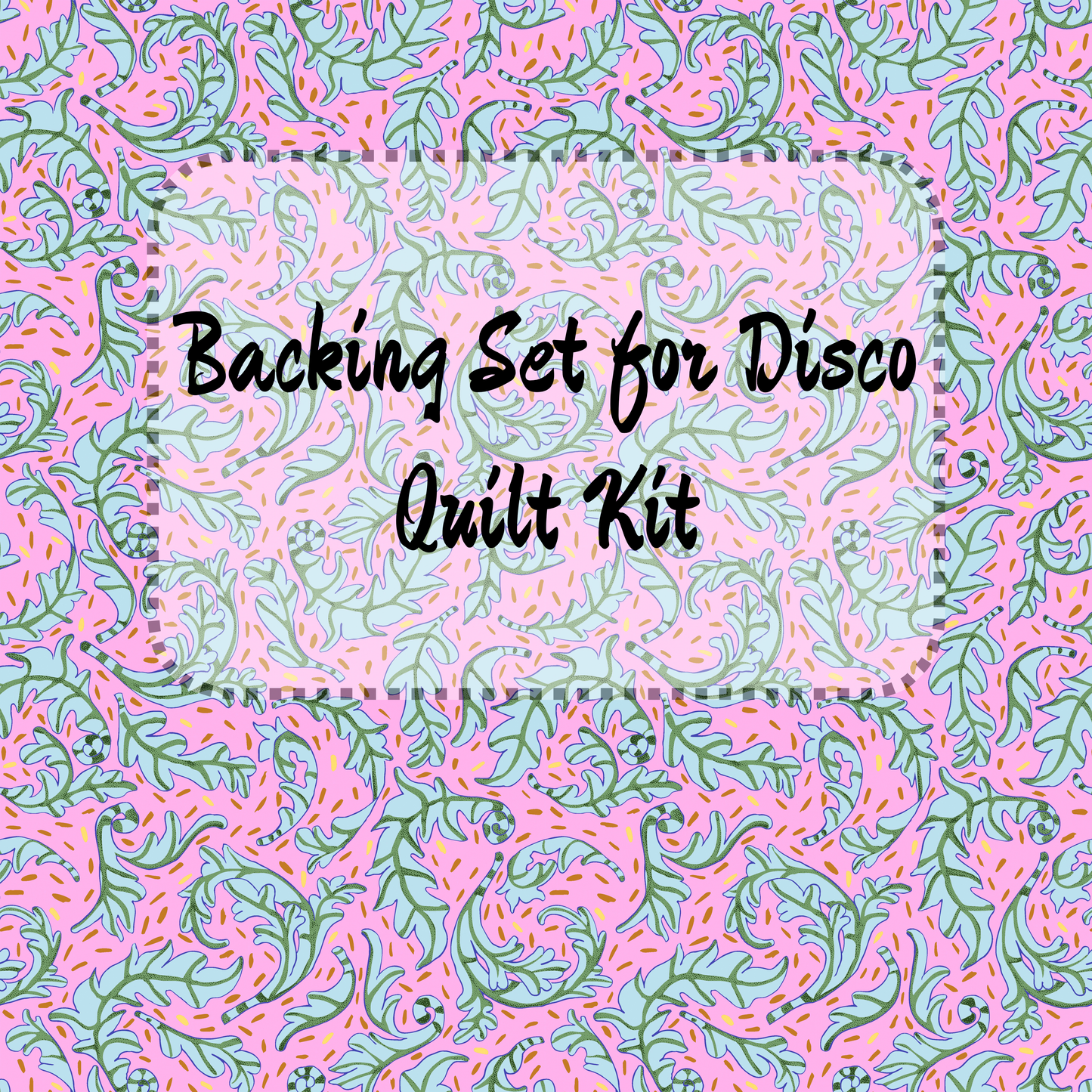 *PRE-ORDER* Blostma & Song - Disco Quilt Kit - Backing Set