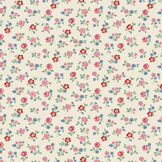 Cath Kidston Signature Arlington Ditsy Cream fabric by Cath Kidston for Riley Blake Designs