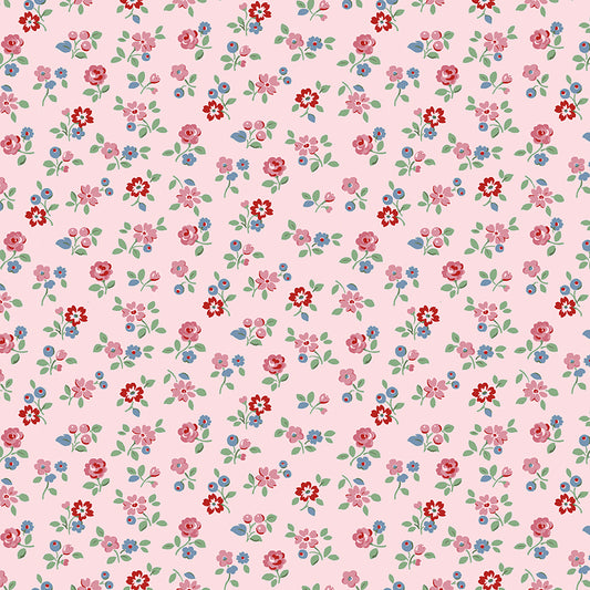 Cath Kidston Signature Arlington Ditsy Pink fabric by Cath Kidston for Riley Blake Designs