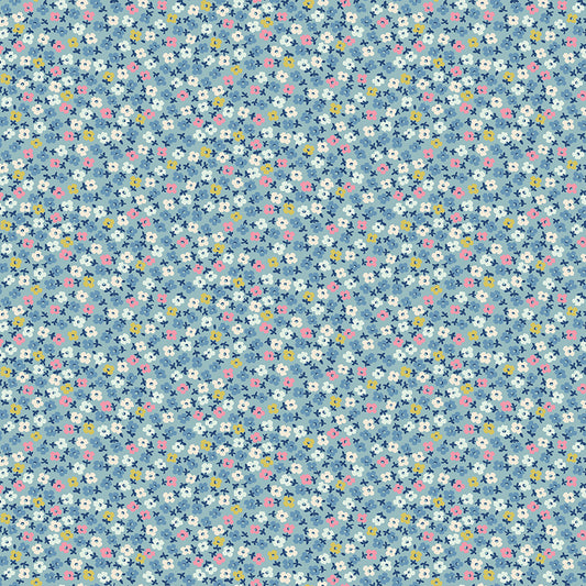 Cath Kidston Signature Teeny One Blue fabric by Cath Kidston for Riley Blake Designs
