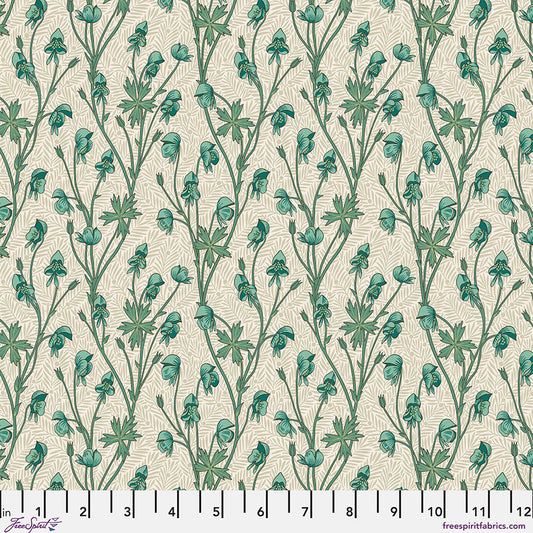 *PRE-ORDER* Bedford Park Lawn by Morris & Co - Small Monkshood - CLWM021.Mineral