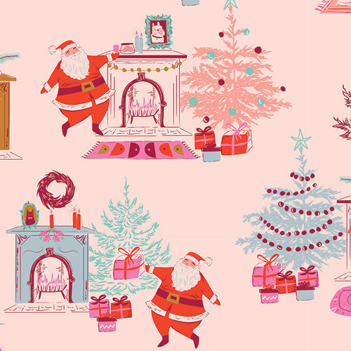 Christmas in Color by Art Gallery Fabrics - Down the Chimney Taffy - CMC-25400