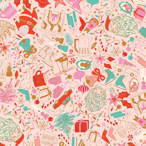 Christmas in Color by Art Gallery Fabrics - 10" Fabric Wonder - 10W-CMC