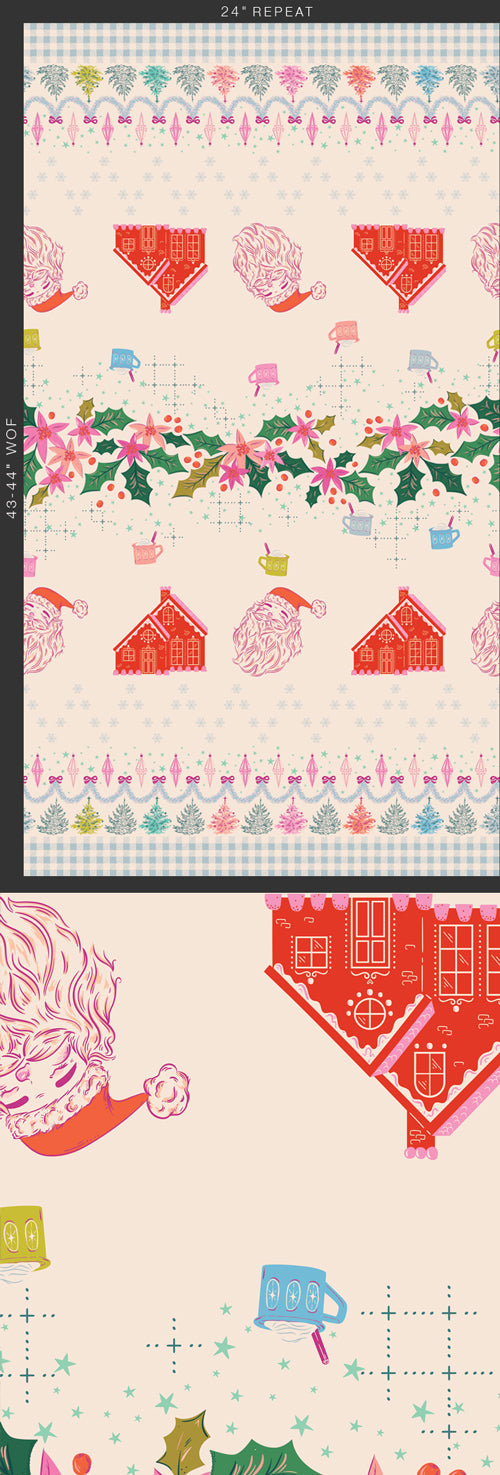 Christmas in Color by Art Gallery Fabrics - Northpole Parade - CMC-25415