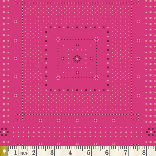 Handkerchief Fuchsia Art Gallery Studio - Cur8tor Bohemia