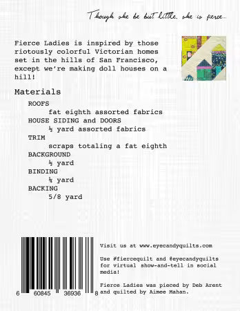 Fierce Ladies Quilt Pattern by Eyecandy Quilts
