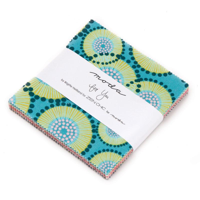 For You Charm Pack by Zen Chic for Moda Fabrics