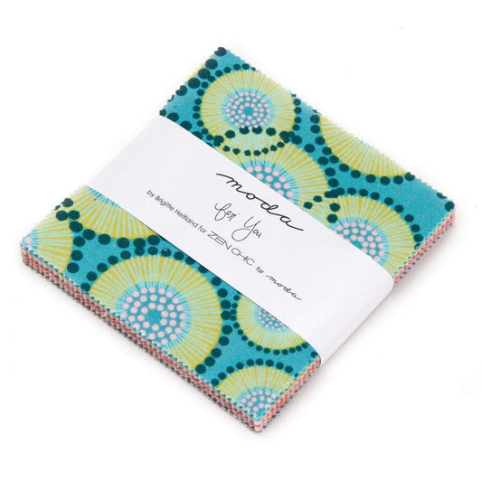 For You Charm Pack by Zen Chic for Moda Fabrics
