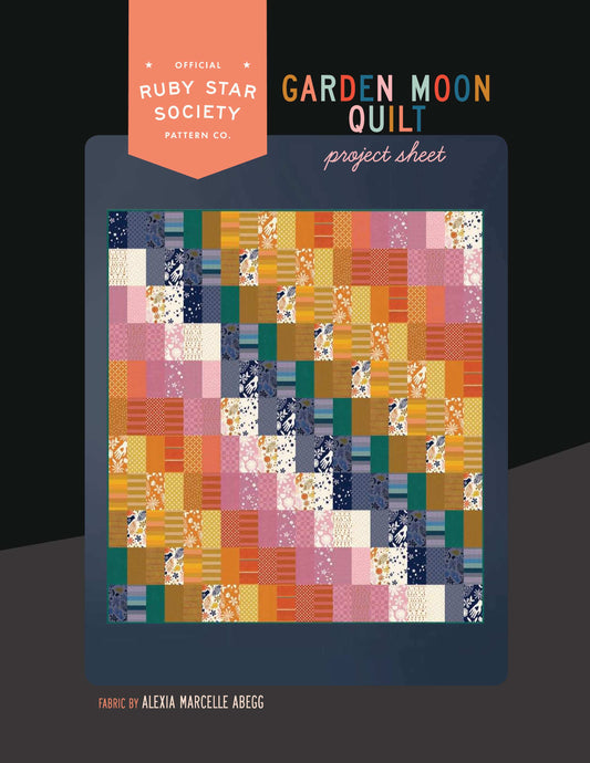 Free Quilt Pattern - Ruby Star Society Garden Moon Quilt Pattern