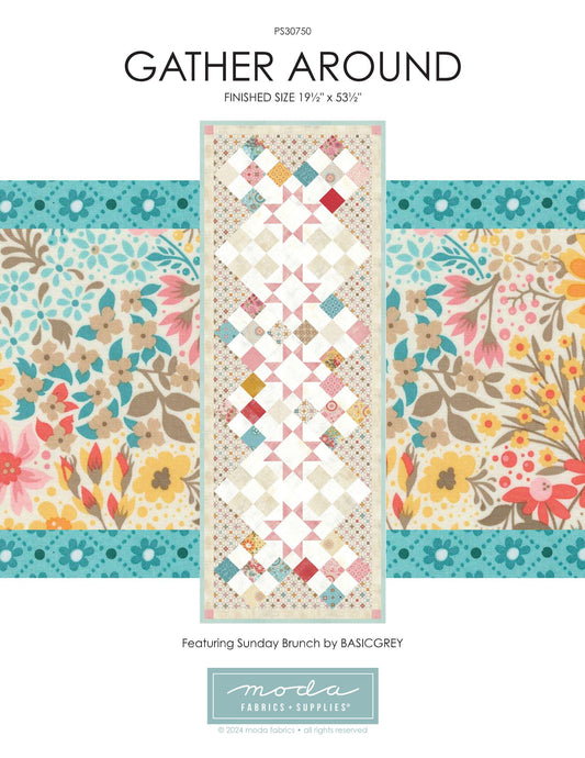 Free Quilt Pattern - Gather Around - Table Runner