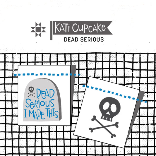 Kati Cupcake - Dead Serious - Woven Label