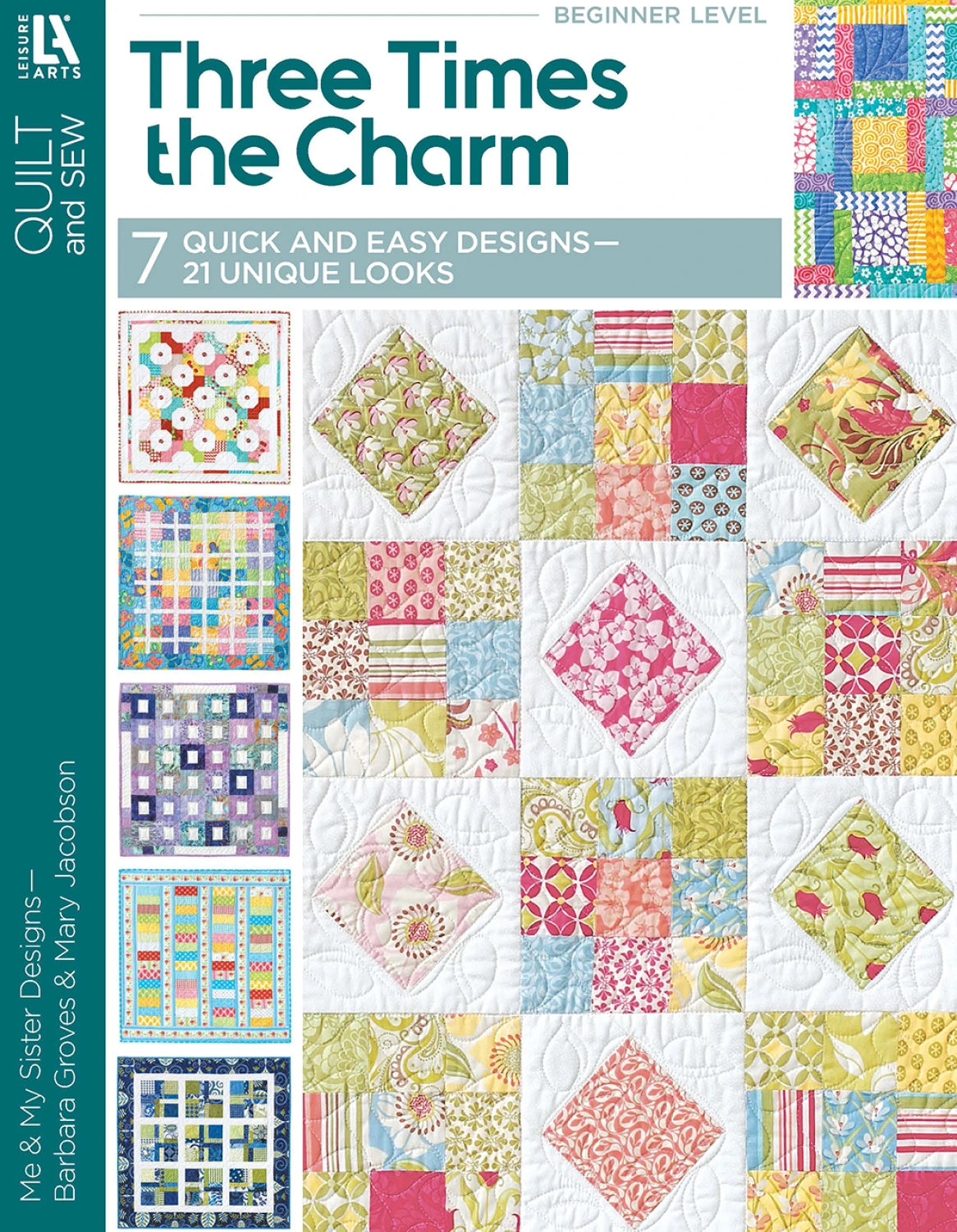 3 Times the Charm Quilt Pattern Book