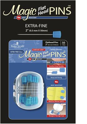 Magic Pins Flat Head Extra Fine 50 pc
