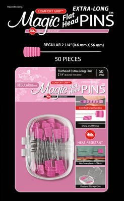 Magic Pins Flat Head - Extra Long - Regular - 2.25" - 50pc