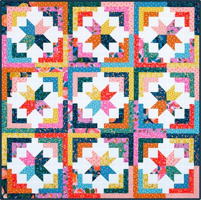 Cozy Cabin Quilt Pattern by Modernly Morgan