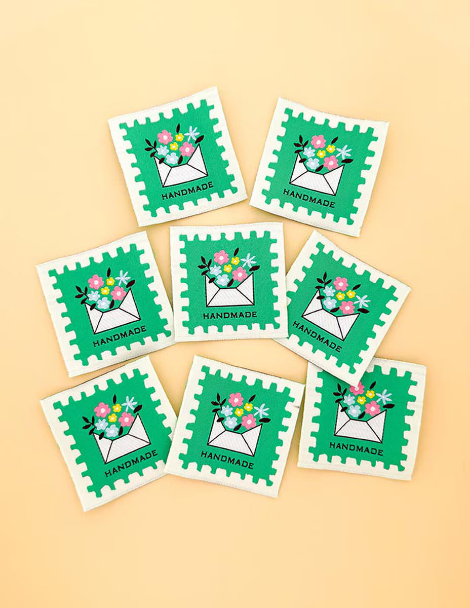 Minki Kim - Handmade -  Bloom Note - Woven Labels