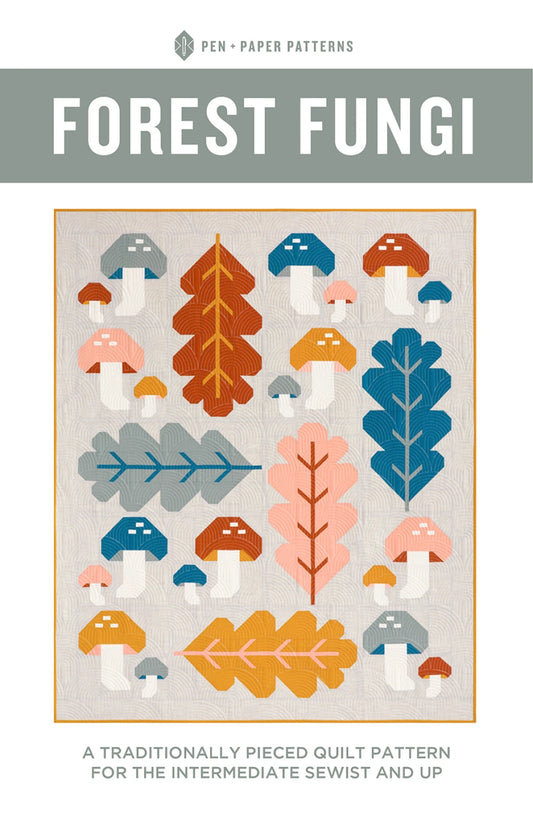 Forest Fungi Quilt Pattern by Pen & Paper Patterns