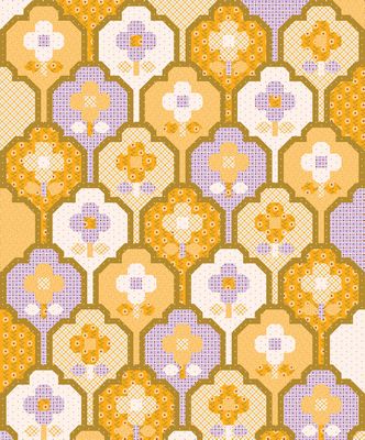 Wallflower Quilt Pattern by Pen & Paper Patterns
